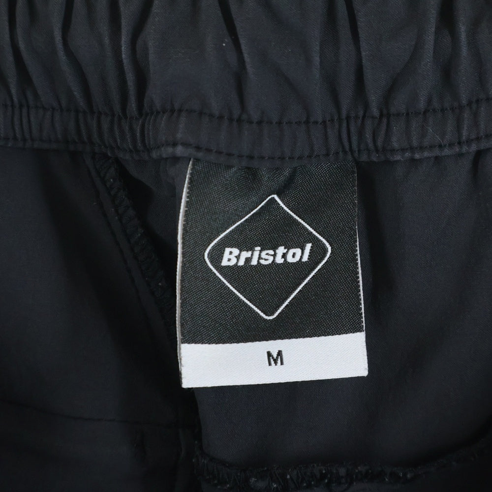 F.C.R.B./F.C.Real Bristol/FCRB(エフシーアールビー/エフシーレアルブリストル) 20SS EASY TAPERED PANTS イージー テーパード ナイロン パンツ ブラック FCRB-200062