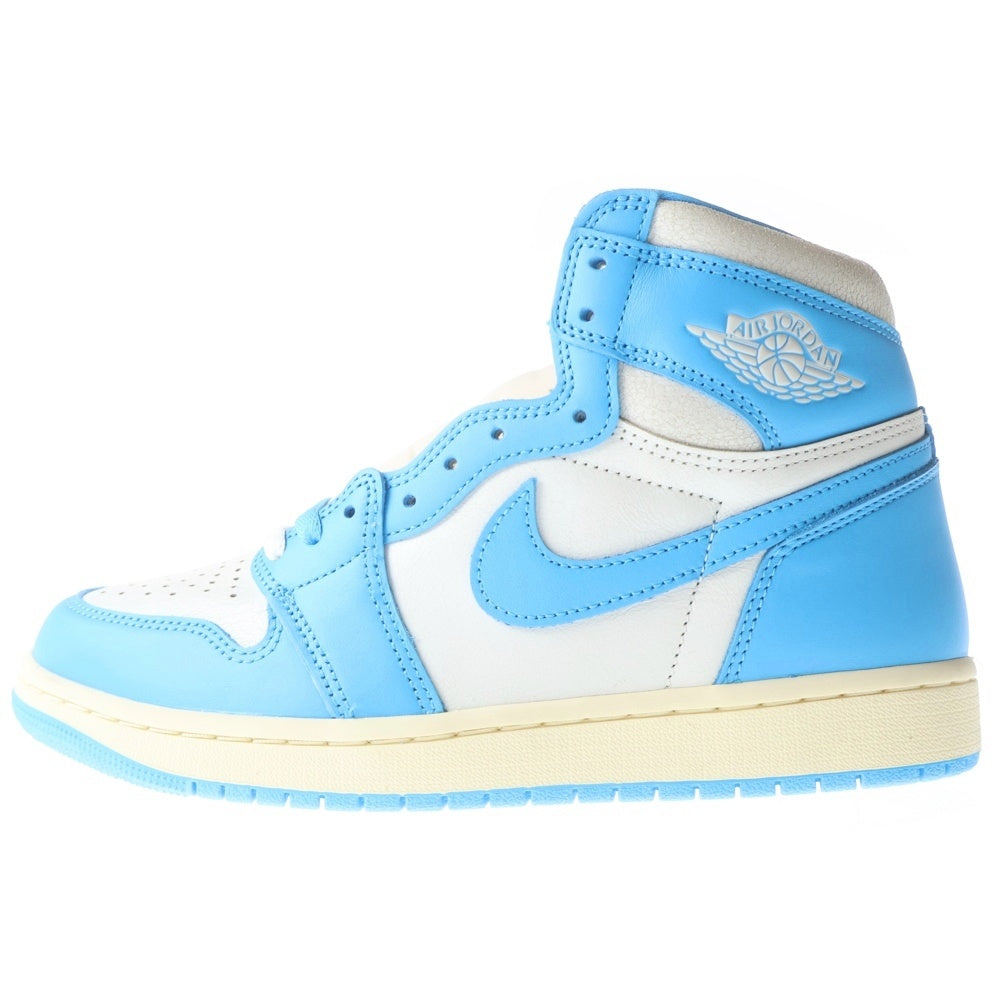 NIKE(ナイキ) AIR JORDAN 1 RETRO HIGH OG UNC REIMAGINED エアジョーダン1 レトロ リイマジンド ハイカットスニーカー ブルー/ホワイト US9/27cm DZ5485-402