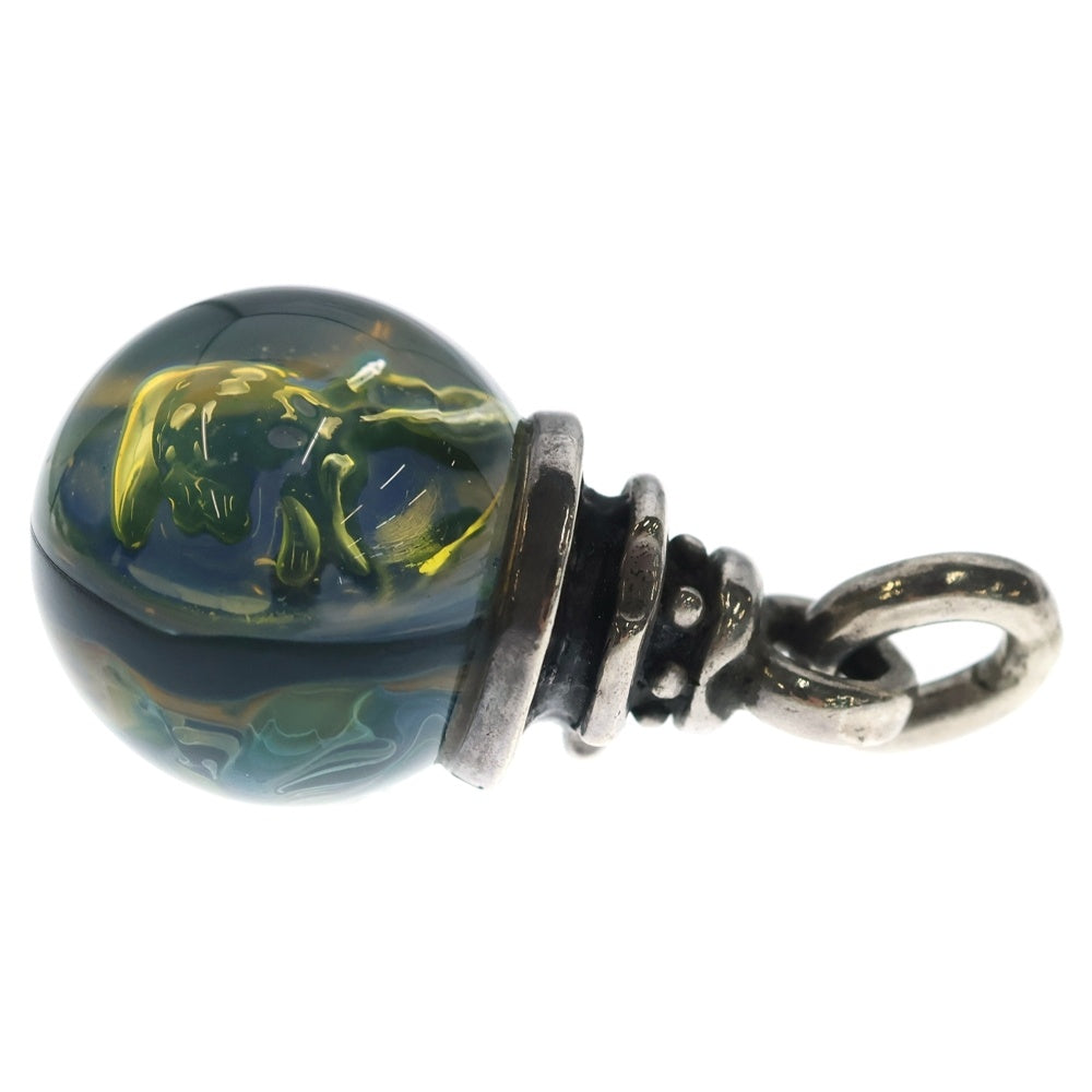 STARLINGEAR(スターリンギア) SKULL MARBLE スカル マーブル ペンダントトップ シルバー 74383