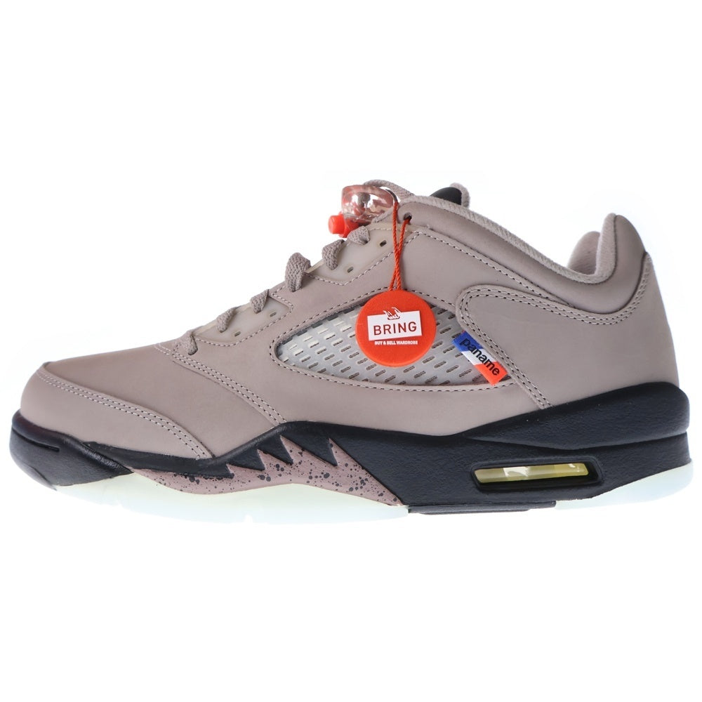 NIKE(ナイキ) ×PARIS SAINT-GERMAIN AIR JORDAN 5 RETRO LOW PSG パリサンジェルマン エアジョーダン5 レトロ ローカットスニーカー グレージュ US10/28cm DX6325-204