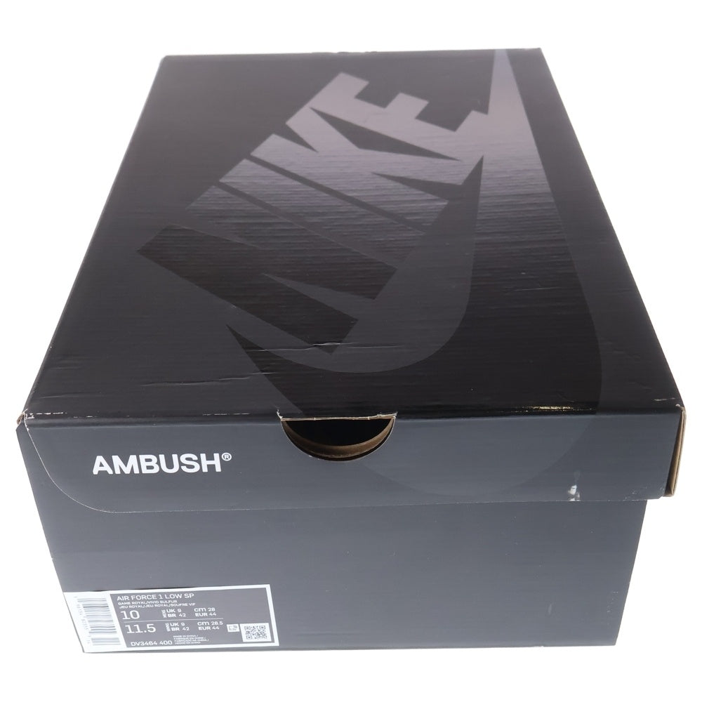 NIKE(ナイキ) ×AMBUSH AIR FORCE1 LOW アンブッシュ エアフォース1 ローカットスニーカー ブルー/イエロー US10/28.0cm DV3464-400