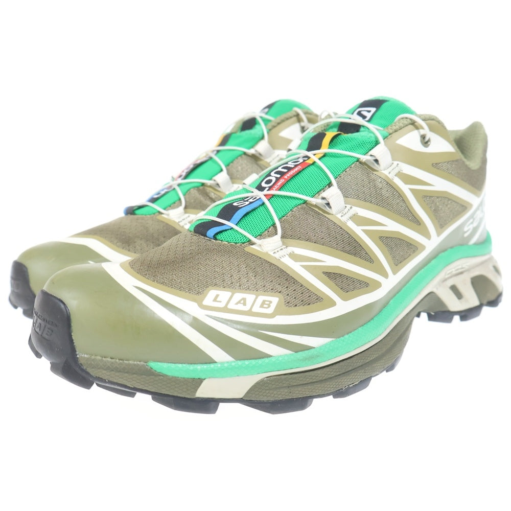 SALOMON(サロモン) XT-6 DEEP LICHEN GREEN ディープ リッケン ローカットスニーカー カーキ US10.5/27.5cm 472935