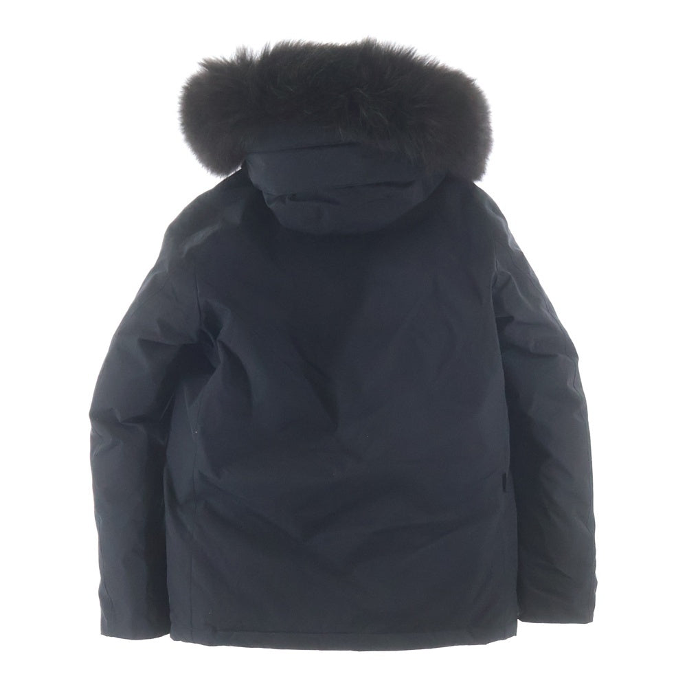 WOOLRICH(ウールリッチ) SHORT ARCTIC PARKA TT アークティックパーカ ファーフーデッド ダウンジャケット ブラック WOOU2003