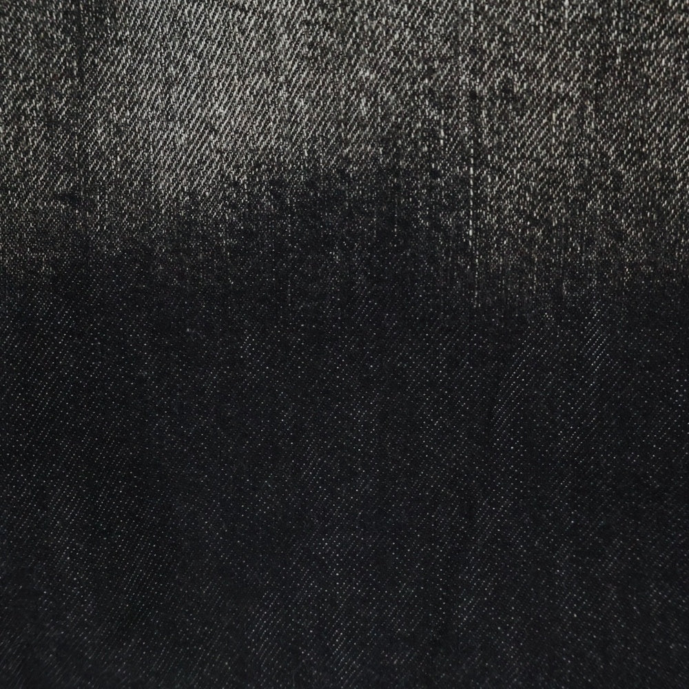 Y's(ワイズ) 25AW SPOTTED DENIM SIDE POCKET STRAIGHT SKIRT ストップド サイドポケット デニムスカート レディース ブラック YL-S95-005