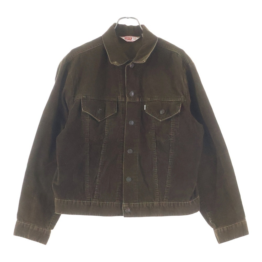 Levi's(リーバイス) 70S VINTAGE 70505-1529 ヴィンテージ ボタン裏52 コーデュロイ トラッカージャケット ブラウン
