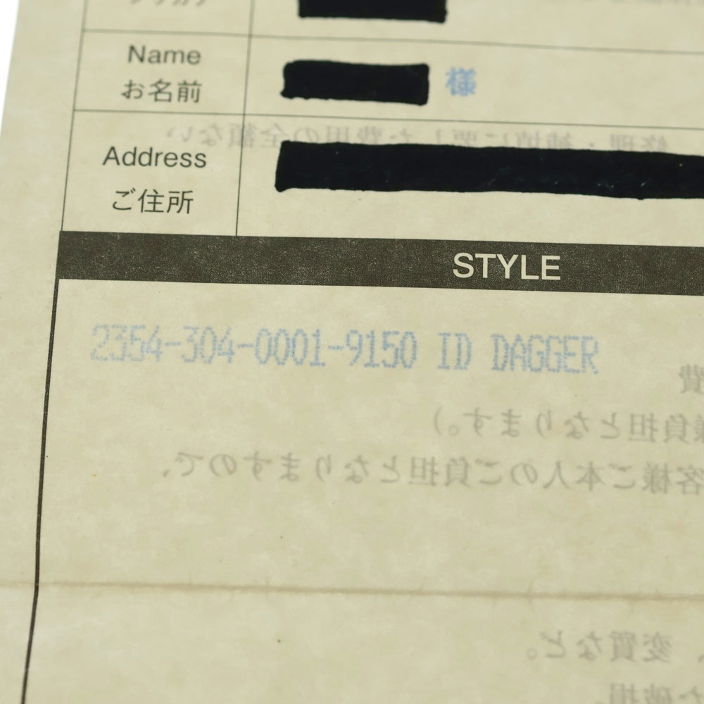 CHROME HEARTS(クロムハーツ) ID DAGGER ダガーIDクラシックリンクブレスレット 13LINK シルバー BCA156