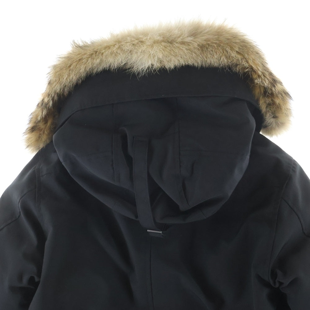 CANADA GOOSE(カナダグース) CHATEAU PARKA シャトーパーカー ジップアップ ファー付きフーデットダウンジャケット ブラック 3426MA