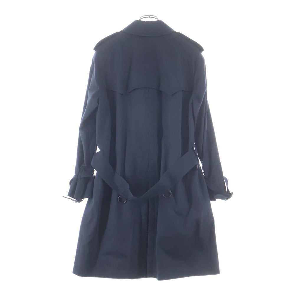 MACKINTOSH(マッキントッシュ) 裏地チェック ライナー付き ウール トレンチコート ネイビー G1B32-203-29