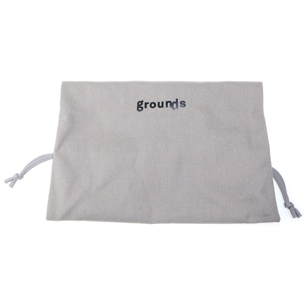 grounds(グラウンズ) MOOPIE NAZCA ムーピー ナスカ ベルクロ 厚底ローカットスニーカー グレー US8/25cm
