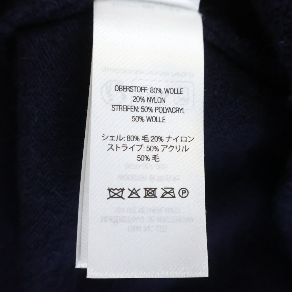 SUPREME(シュプリーム) 25SS Herringbone Cardigan ヘリンボーン ストライプニットカーディガン ネイビー