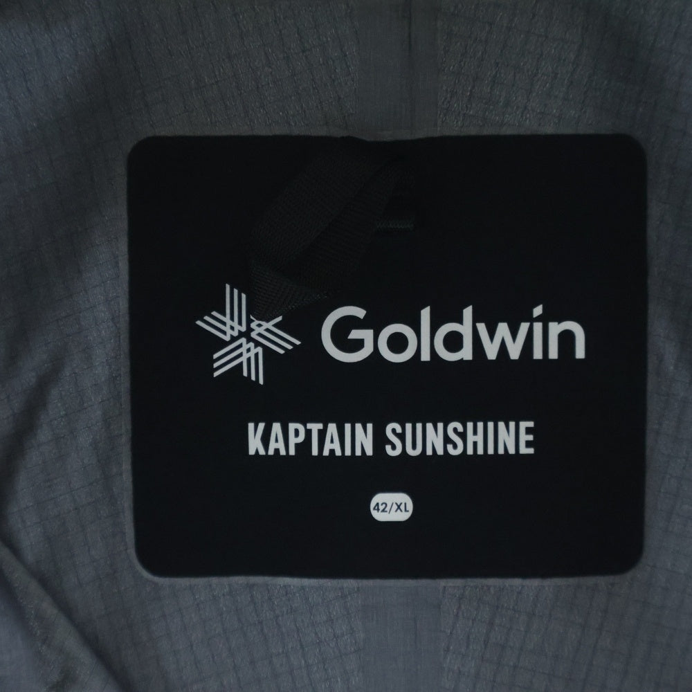 GOLDWIN(ゴールドウィン) 23SS ×KAPTAIN SUNSHINE 2-TONE GORE-TEX SKI JACKET キャプテンサンシャイン 2トーン ゴアテックス スキー ジャケット ネイビー GL03531PK