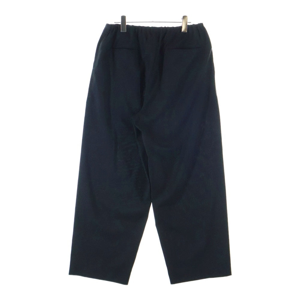 blurhms(ブラームス) 24SS WOOL VOILE SIDE SEAMLESS SLACKS ウール ボイル サイド シームレス スラックス パンツ グレー BHS24S016