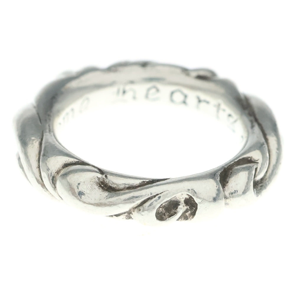 CHROME HEARTS(クロムハーツ) SCRL BAND スクロールバンド リング シルバー BCA351