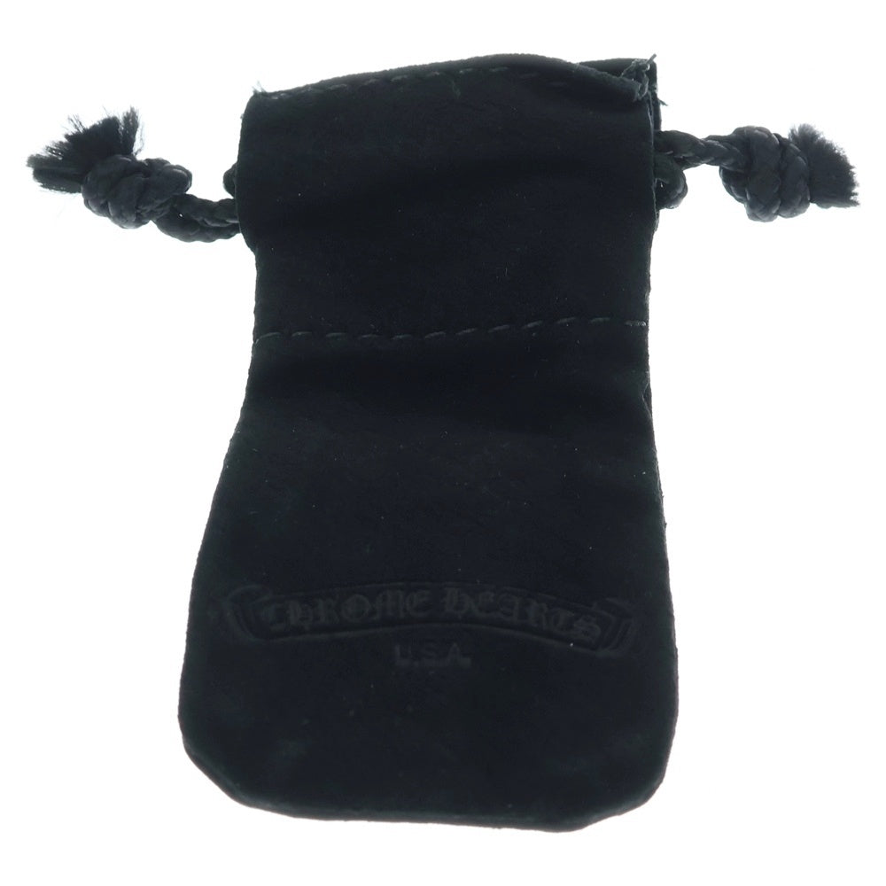 CHROME HEARTS(クロムハーツ) BBY F PPRCHN ベイビーファットクロス ドロップピアス シルバー BCA090