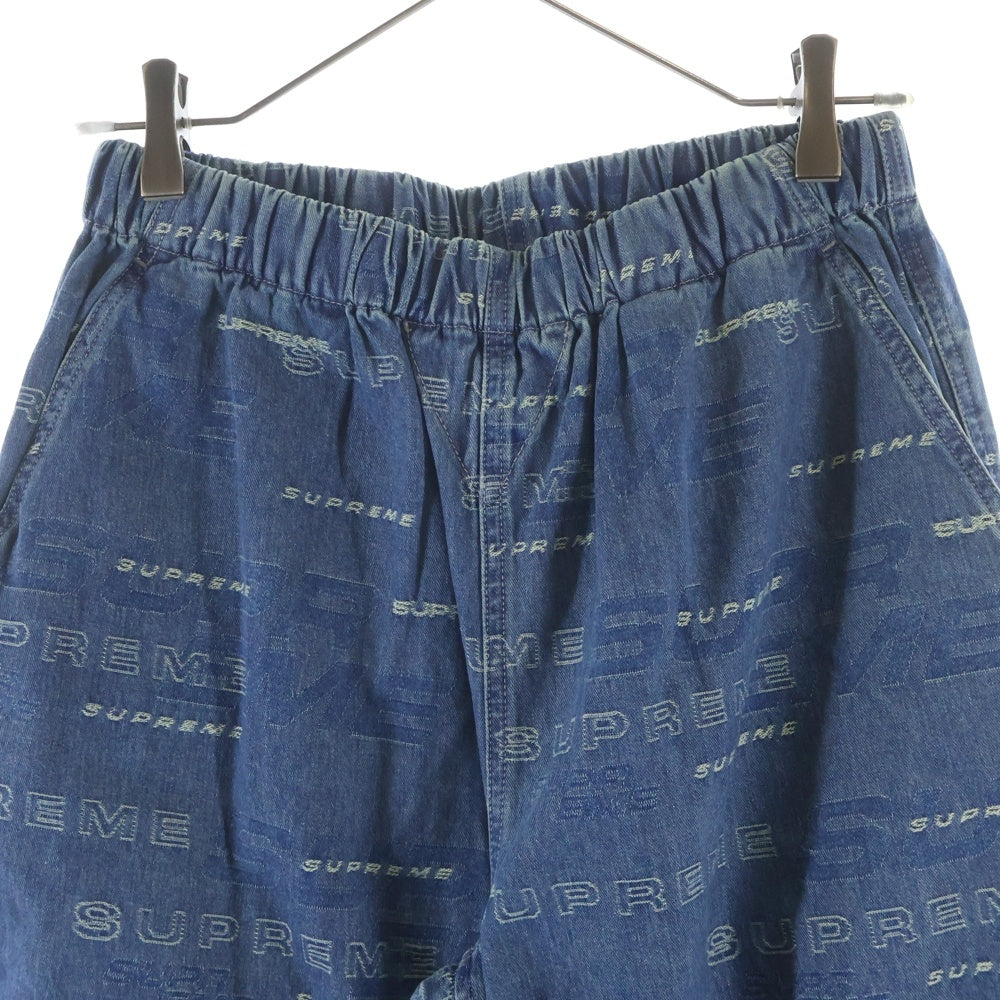 SUPREME(シュプリーム) 19AW Dimensions Logo Denim Skate Pant ディメンションズ ロゴ スケート イージーデニムパンツ ジーンズ インディゴ