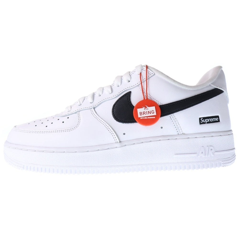 NIKE(ナイキ) ×SUPREME AIR FORCE 1 LOW エアフォース1 ローカットスニーカー ホワイト/ブラック US9/27cm CU9225-102
