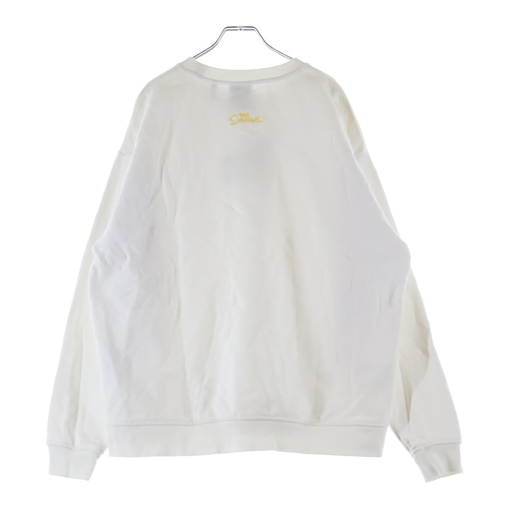 KITH(キス) ×SIMPSONS シンプソンズ クルーネックスウェットトレーナー ホワイト