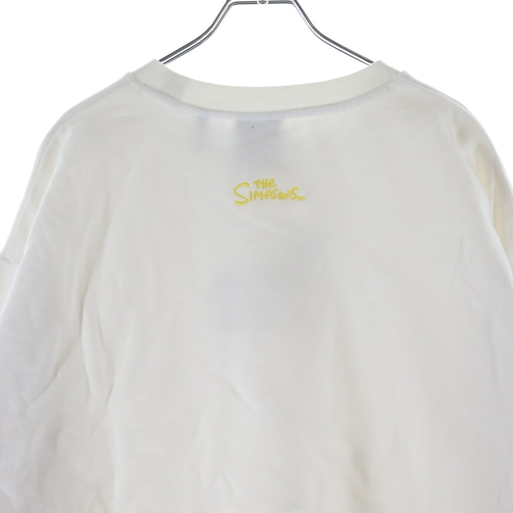 KITH(キス) ×SIMPSONS シンプソンズ クルーネックスウェットトレーナー ホワイト