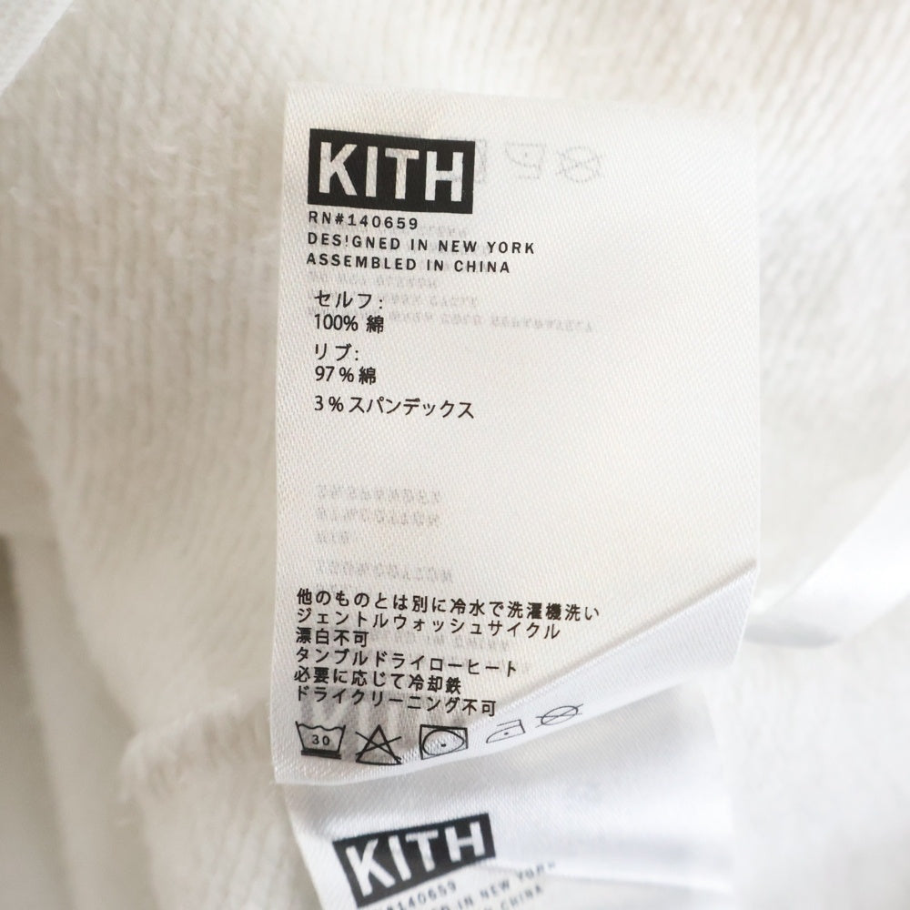KITH(キス) ×SIMPSONS シンプソンズ クルーネックスウェットトレーナー ホワイト
