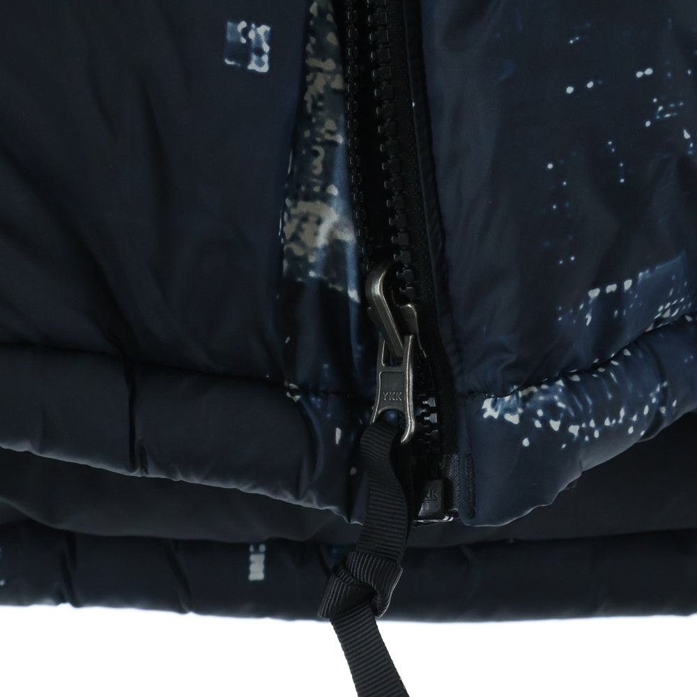 THE NORTH FACE(ザノースフェイス) 18AW ×EXTRA BUTTER NIGHT CRAWLERS NUPTSE JACKET エクストラバター ナイトクロウラーズ ヌプシ ジップアップダウンジャケット ネイビー NF0A47CU