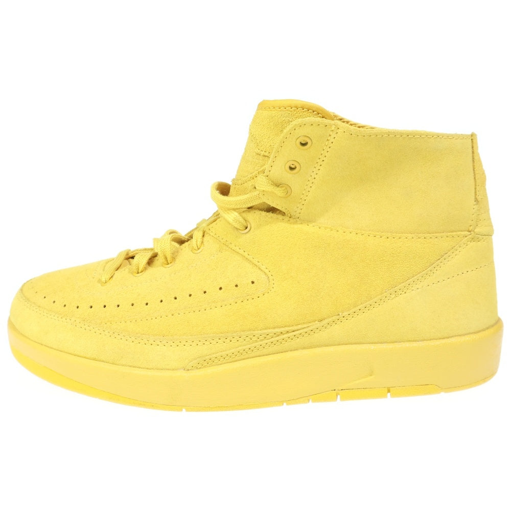 NIKE(ナイキ) AIR JORDAN 2 RETRO DECONSTRUCTED MINERAL GOLD エアジョーダン2 レトロ デコンストラクテッド ミネラル ゴールド ハイカットスニーカー US9/27cm 897521-707