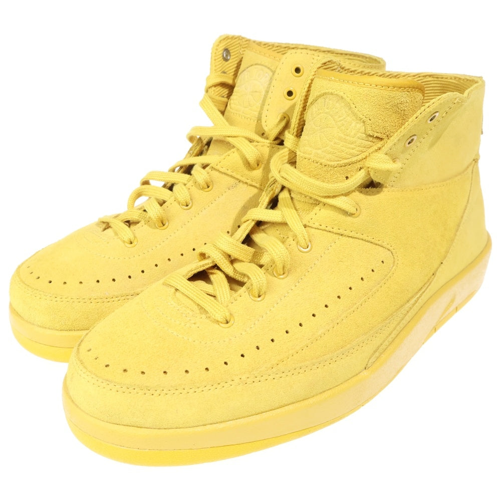 NIKE(ナイキ) AIR JORDAN 2 RETRO DECONSTRUCTED MINERAL GOLD エアジョーダン2 レトロ デコンストラクテッド ミネラル ゴールド ハイカットスニーカー US9/27cm 897521-707