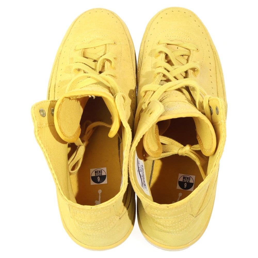 NIKE(ナイキ) AIR JORDAN 2 RETRO DECONSTRUCTED MINERAL GOLD エアジョーダン2 レトロ デコンストラクテッド ミネラル ゴールド ハイカットスニーカー US9/27cm 897521-707
