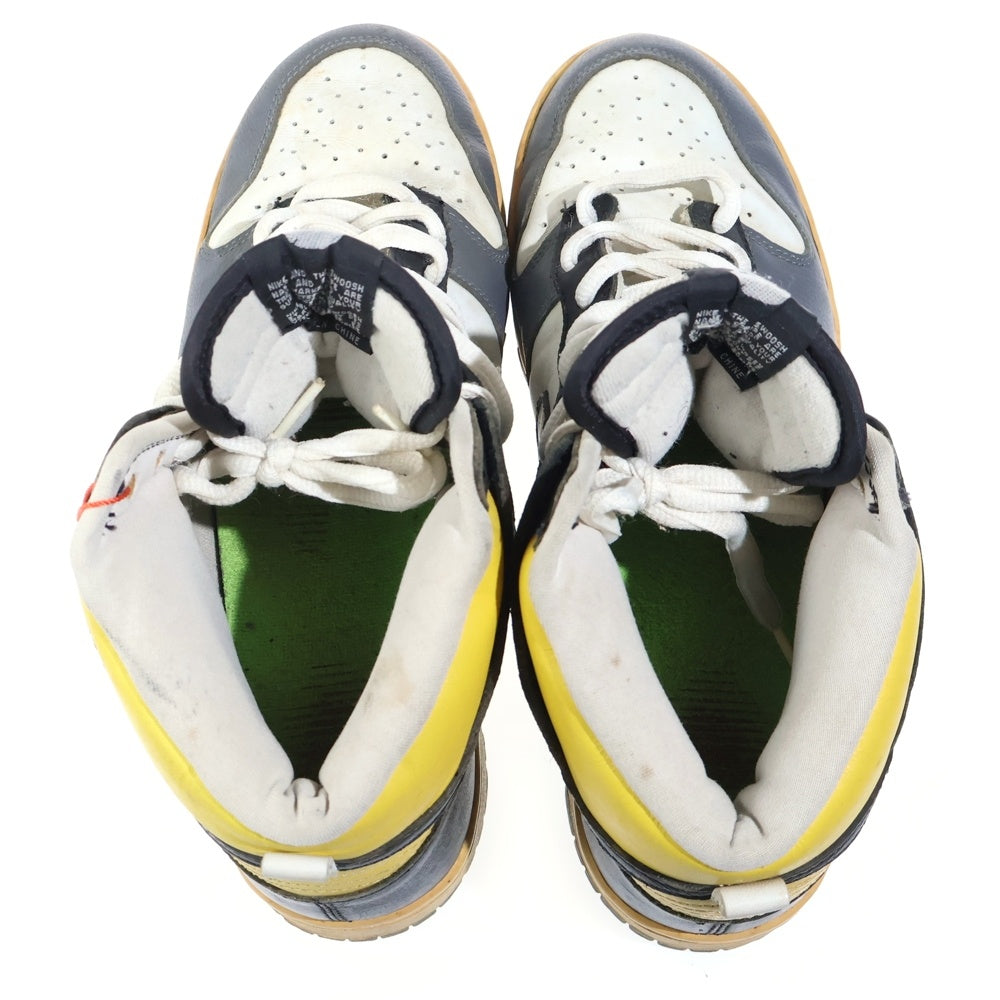 NIKE(ナイキ) 【観賞用2004年製】 DUNK HIGH DANIEL SHIMIZU ステューシー ダンク ハイ ダニエルシミズ ハイカットスニーカー US10.5/28.5cm 305050-101
