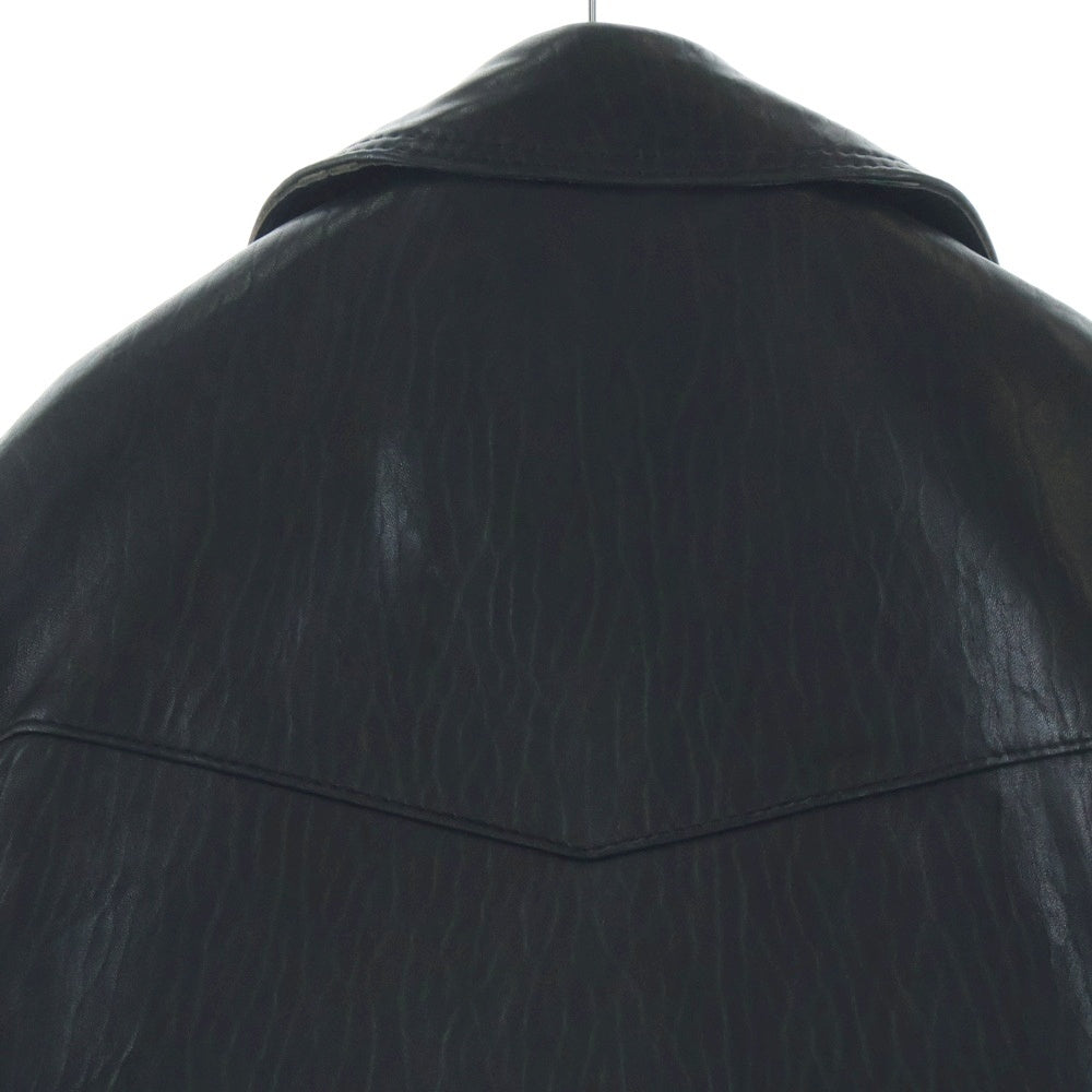 COMME des GARCONS(コムデギャルソン) 15SS AD2015 ×Lewis Leathers LIGHTNING TIGHT FIT ルイスレザー ライトニング タイトフィット クレイジーパターン ダブルライダースジャケット KO-J001