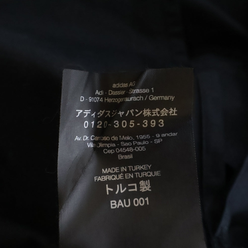Y-3(ワイスリー) コットン バックロゴプリント 長袖シャツ ブラック BAU001