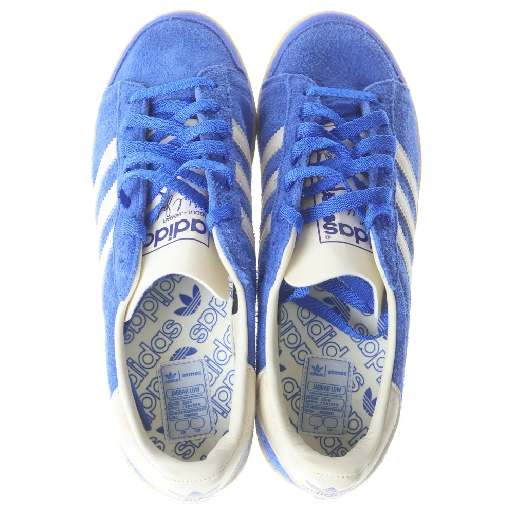adidas(アディダス) ×ATMOS JABBAR LOW アトモス ジャンバー ローカット スニーカー ブルー US11/29cm IH3362