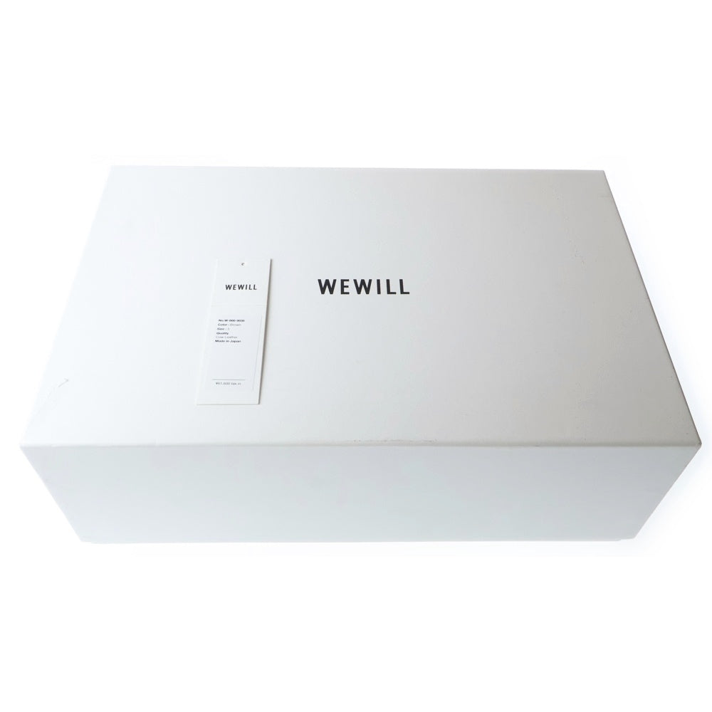 WEWILL(ウィーウィル) YUI カウ レザー ビジネス ドレスシューズ ブラウン W-000-9038