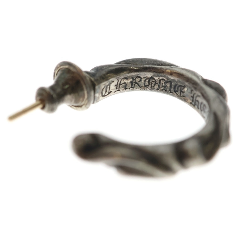 CHROME HEARTS(クロムハーツ) HOOP SCROOL スクロール フープピアス シルバー BCA102