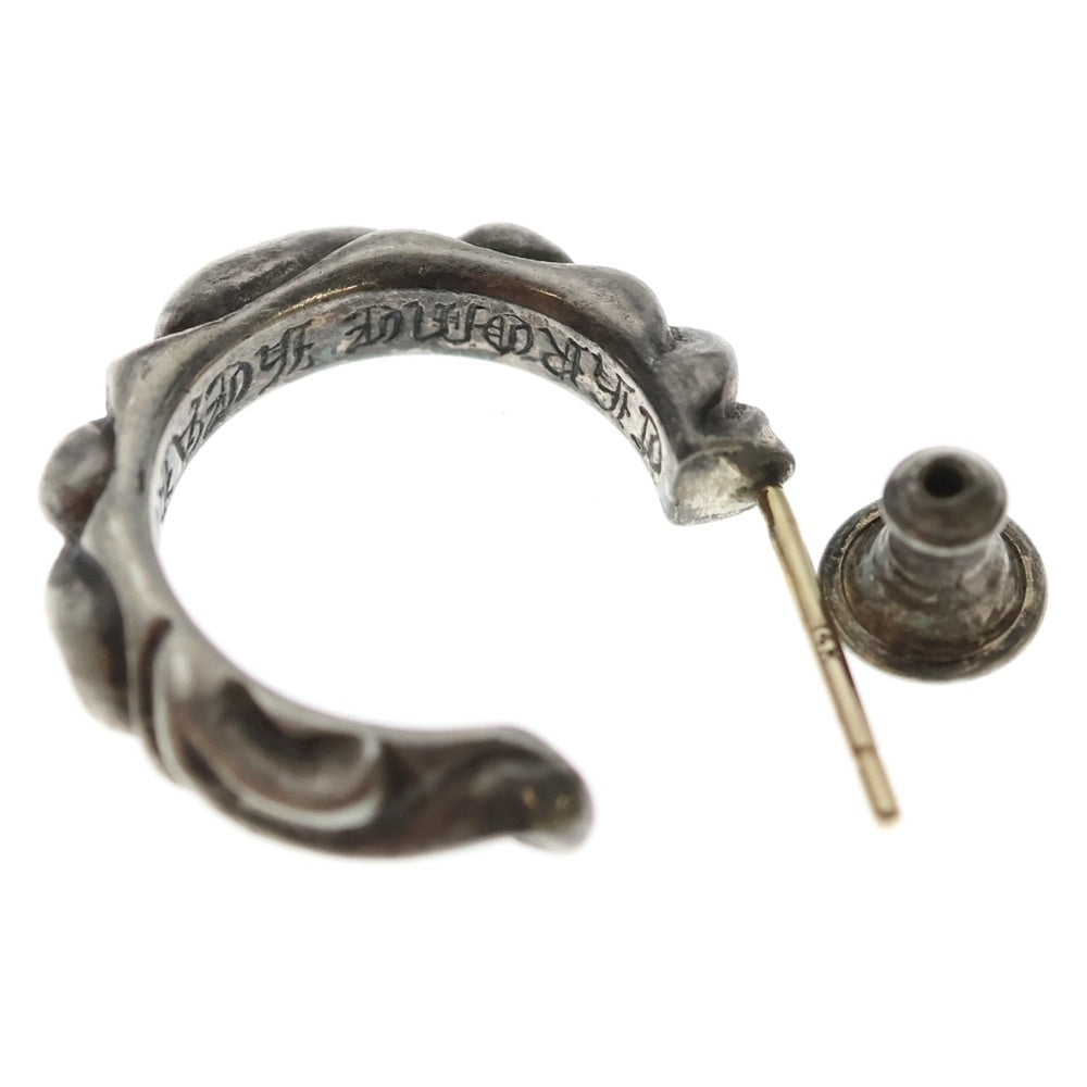 CHROME HEARTS(クロムハーツ) HOOP SCROOL スクロール フープピアス シルバー BCA102