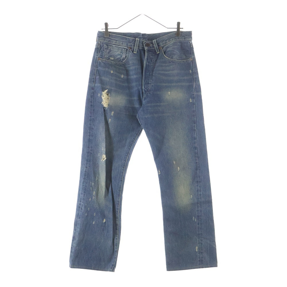 Levi's VINTAGE CLOTHING(リーバイス ビンテージ クロージング) S501XX 大戦モデル復刻 トルコ製 ボタン裏093 革パッチ ボタンフライ デニムパンツ インディゴ 44501-0056