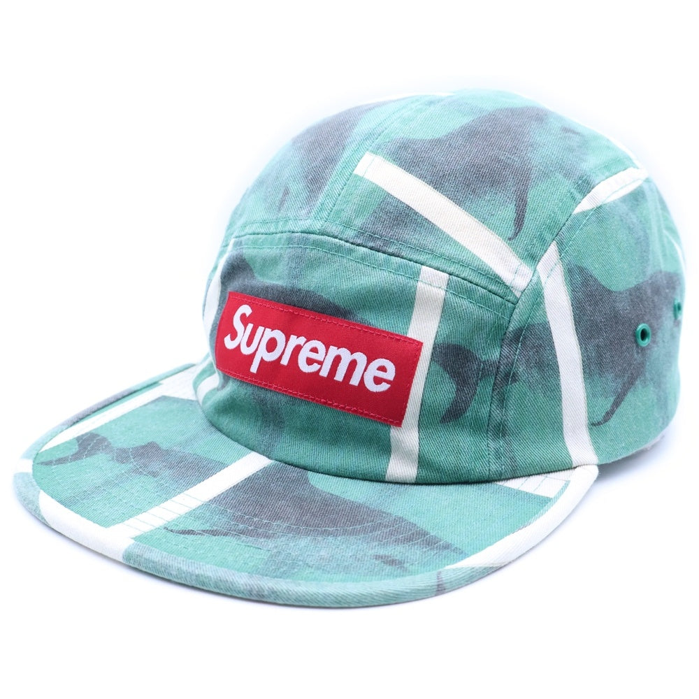 SUPREME(シュプリーム) 25SS ×Damien Hirst Camp Cap ダミアン ハースト キャンプ キャップ 帽子 グリーン