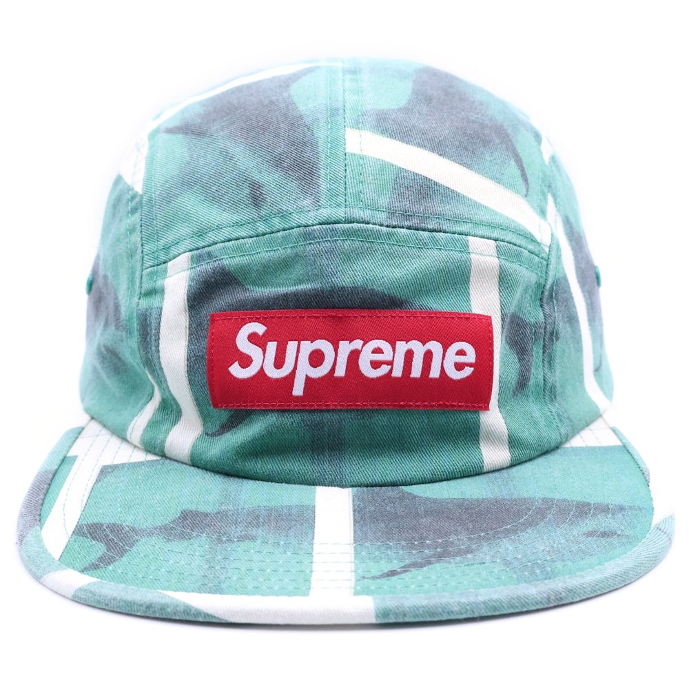 SUPREME(シュプリーム) 25SS ×Damien Hirst Camp Cap ダミアン ハースト キャンプ キャップ 帽子 グリーン