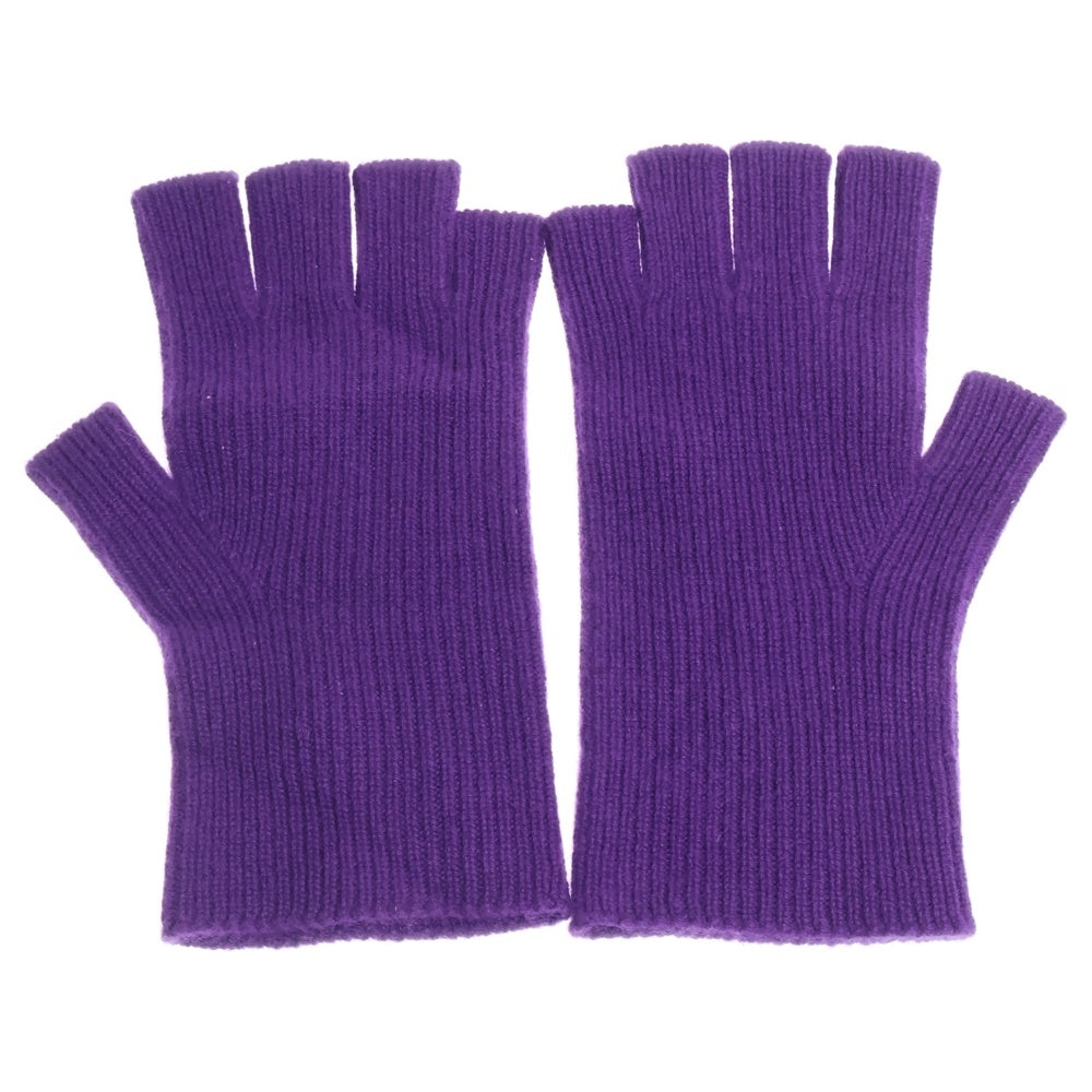 NO BRAND(ノーブランド) CASH&BARBA キャッシュアンドバルバ CASH BABY OPEN FINGER GLOVE キャッシュベイビー オープンフィンガー グローブ パープル 手袋 IMBAC001 レディース