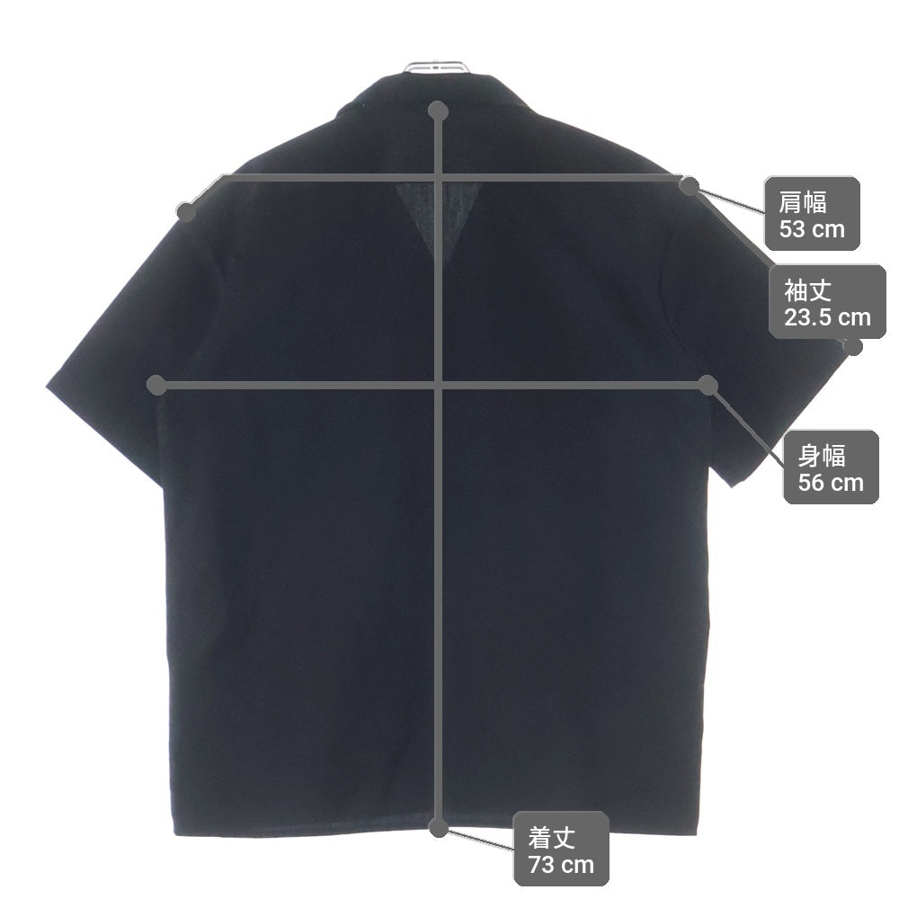 RON HERMAN(ロンハーマン) ×Dickies Lamination San Diego Special Workwear Shirt ロゴエンブロイダリー ワークシャツ 231M20RH01