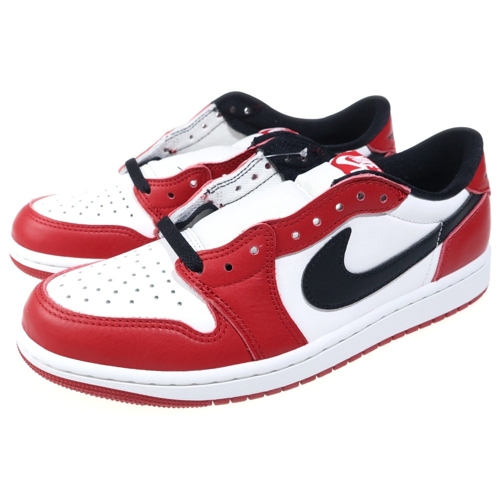 NIKE(ナイキ) AIR JORDAN 1 RETRO LOW OG CHICAGO エアジョーダン レトロ シカゴ ローカットスニーカー レッド/ホワイト US8/26cm HQ6998-600
