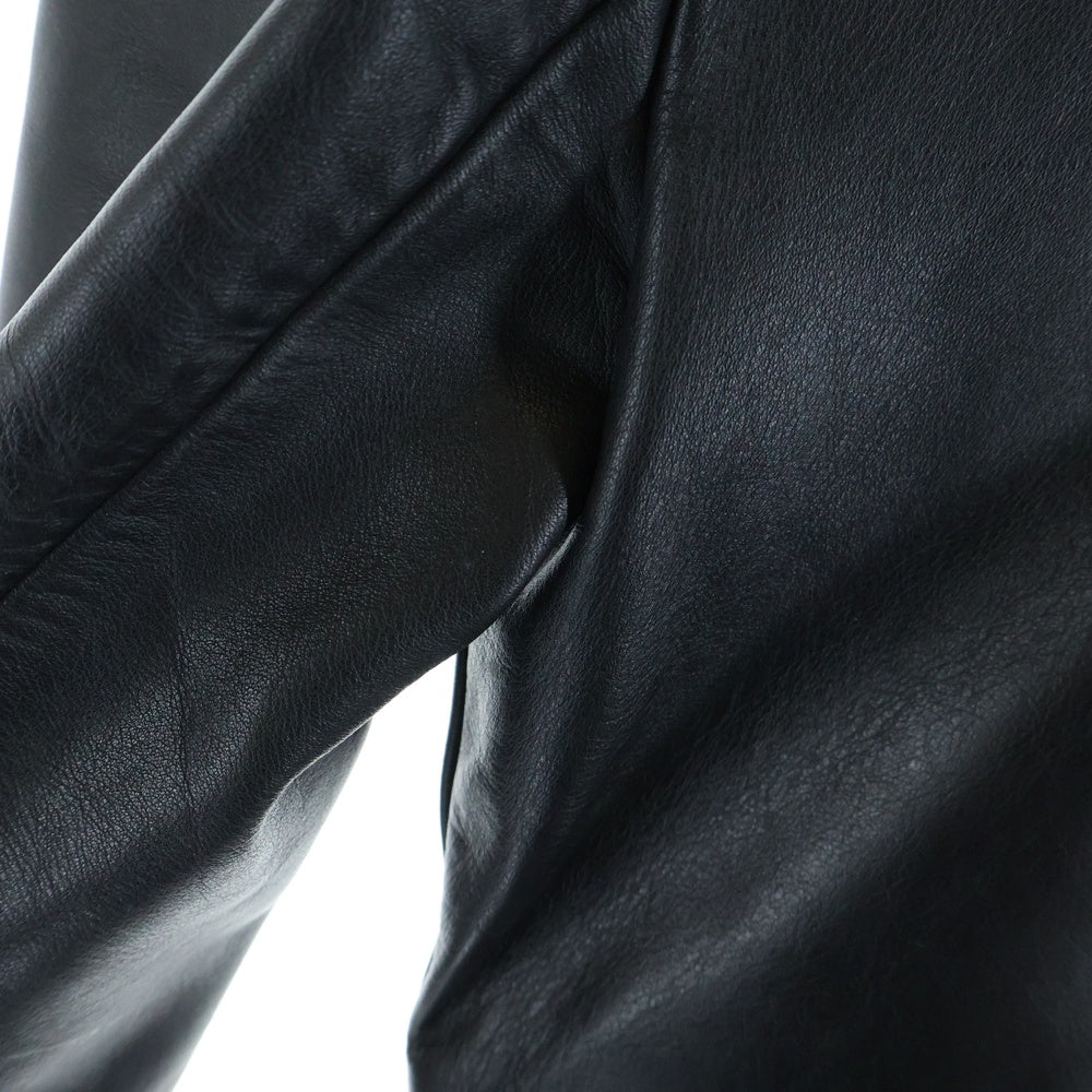Lewis Leathers(ルイスレザー) 441T CYCLONE TIGHT FIT COW HIDE サイクロン タイトフィット カウハイド ダブルライダースジャケット ブラック