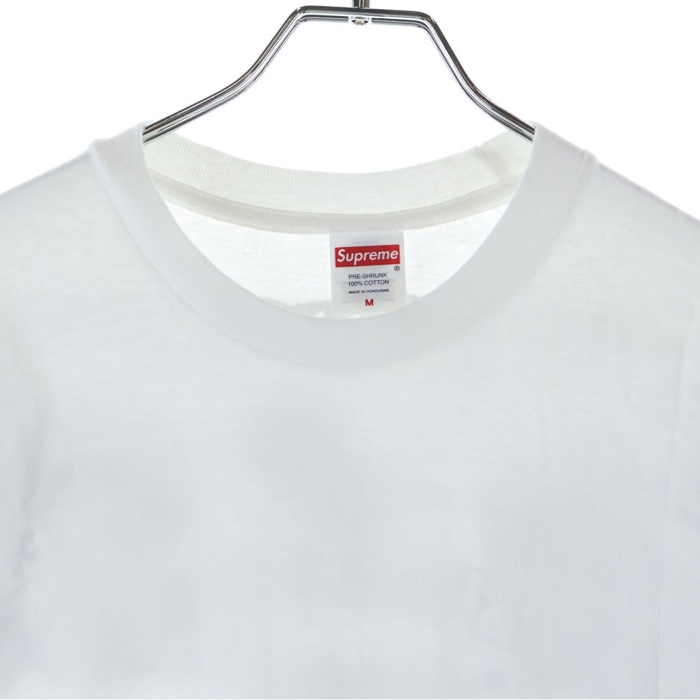 SUPREME(シュプリーム) 25AW ×ANTIHERO Eagle L/S Tee アンタイヒーロー イーグル クルーネック長袖Tシャツ カットソー ホワイト