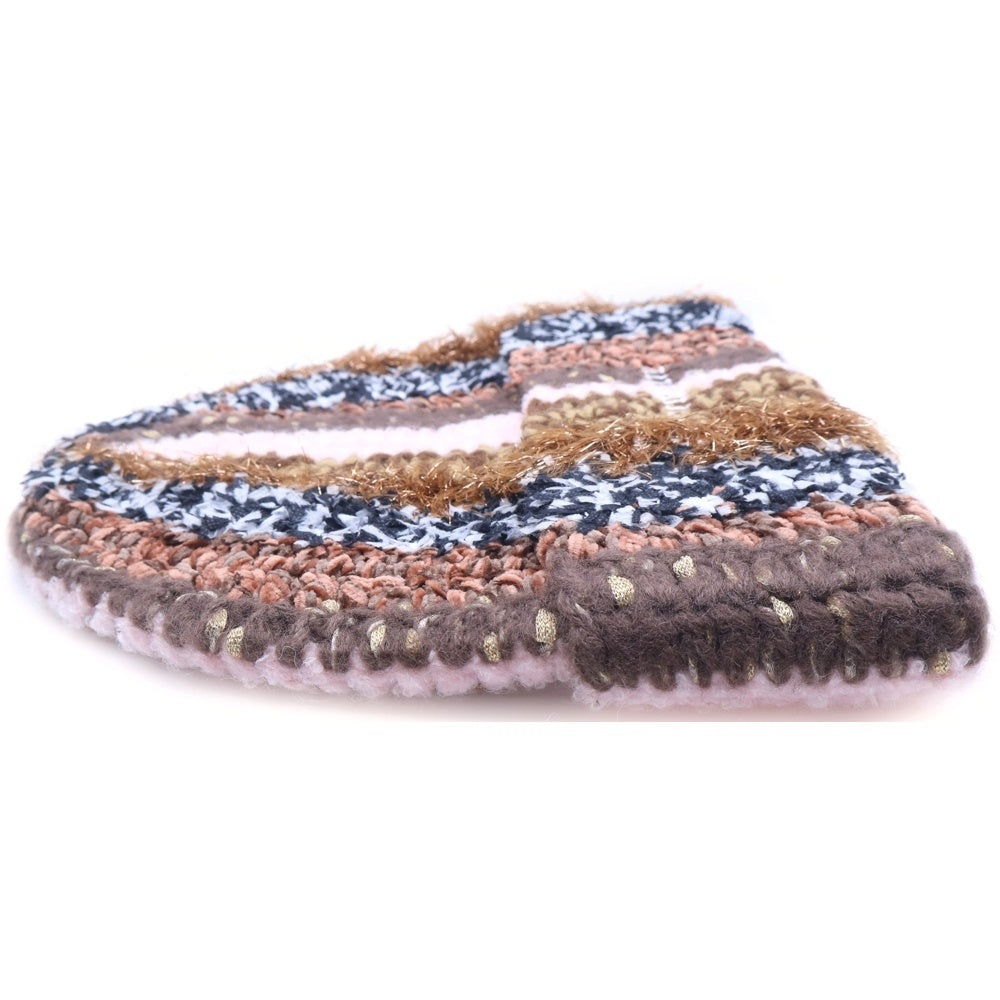 SUPREME(シュプリーム) 25AW Tinsel Stripe Beanie チンセルストライプ ビーニー ニット帽 ブラウン
