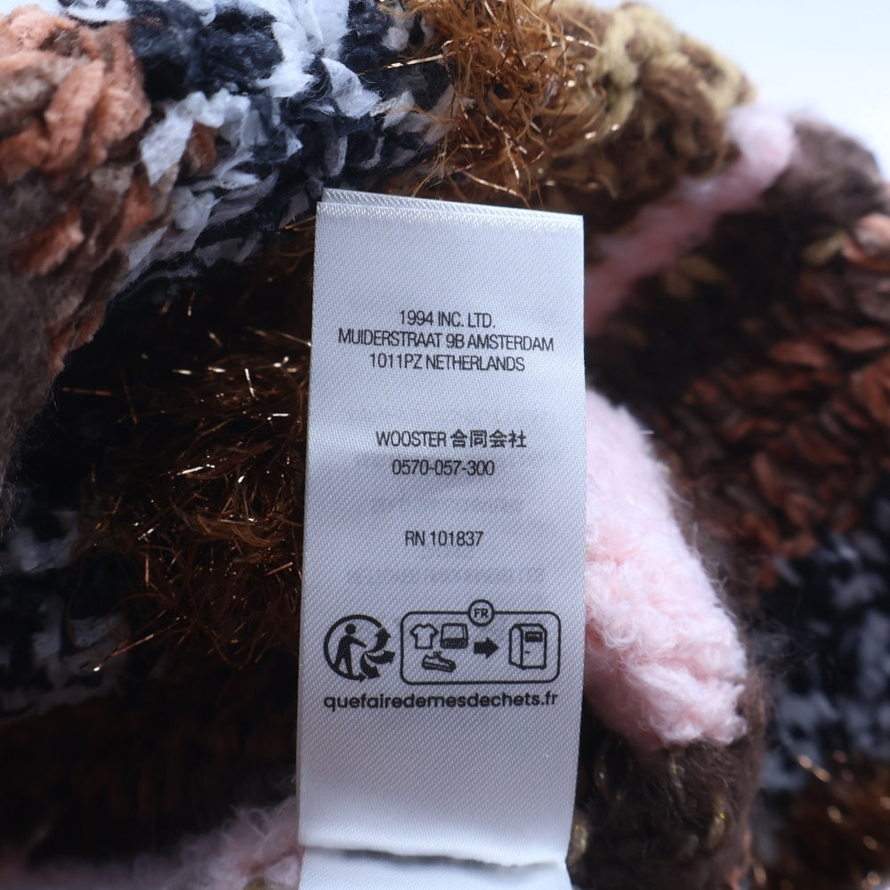 SUPREME(シュプリーム) 25AW Tinsel Stripe Beanie チンセルストライプ ビーニー ニット帽 ブラウン