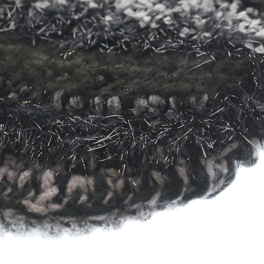 SUPREME(シュプリーム) 25AW Tinsel Stripe Beanie チンセルストライプ ビーニー ニット帽 グレー