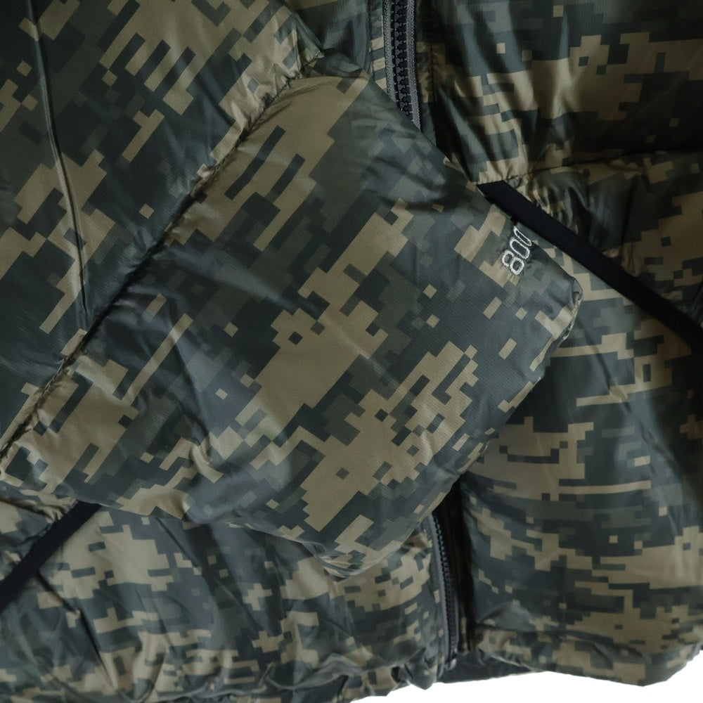 STUSSY(ステューシー) MICRO RIPSTOP DOWN JACKET デジタルカモ マイクロリップストップ ダウンジャケット カーキ 115877