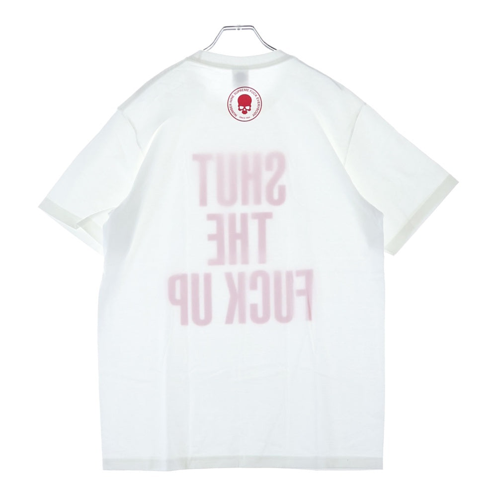 SUPREME(シュプリーム) 25AW ×NUMBER (N)INE Shut Up Tee ナンバーナイン シャットアップ クルーネック半袖Tシャツ カットソー ホワイト