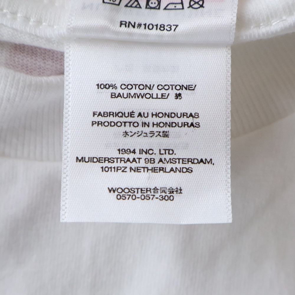 SUPREME(シュプリーム) 25AW ×NUMBER (N)INE Shut Up Tee ナンバーナイン シャットアップ クルーネック半袖Tシャツ カットソー ホワイト