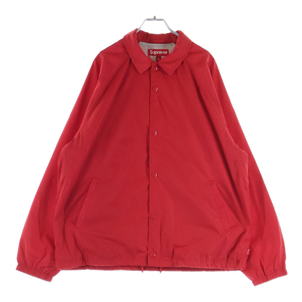 SUPREME(シュプリーム) 25AW Old English Arc Coaches Jacket オールドイングリッシュ アーチロゴ ナイロンコーチジャケット レッド