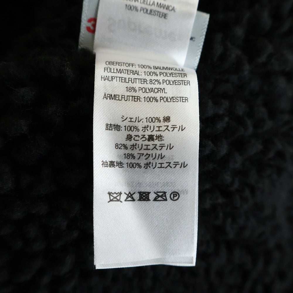 SUPREME(シュプリーム) 25AW ×NUMBER (N)INE Faux Shearling Hooded Coat ナンバーナイン フェイクシアリング フーデッドコート ジャケット ブラック